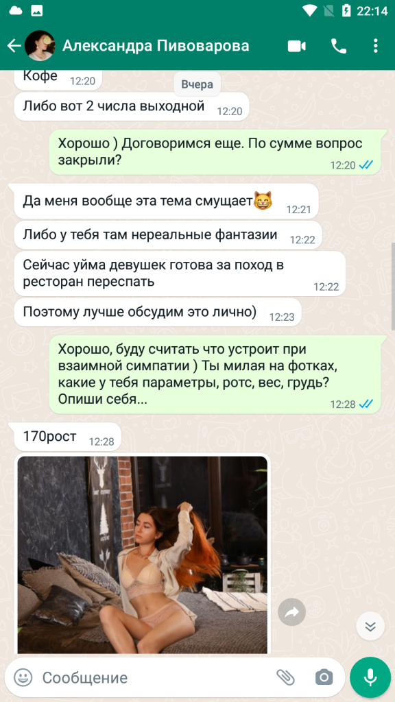 Проститутка Александра Пивоварова — Санкт-Петербург, снимок 7