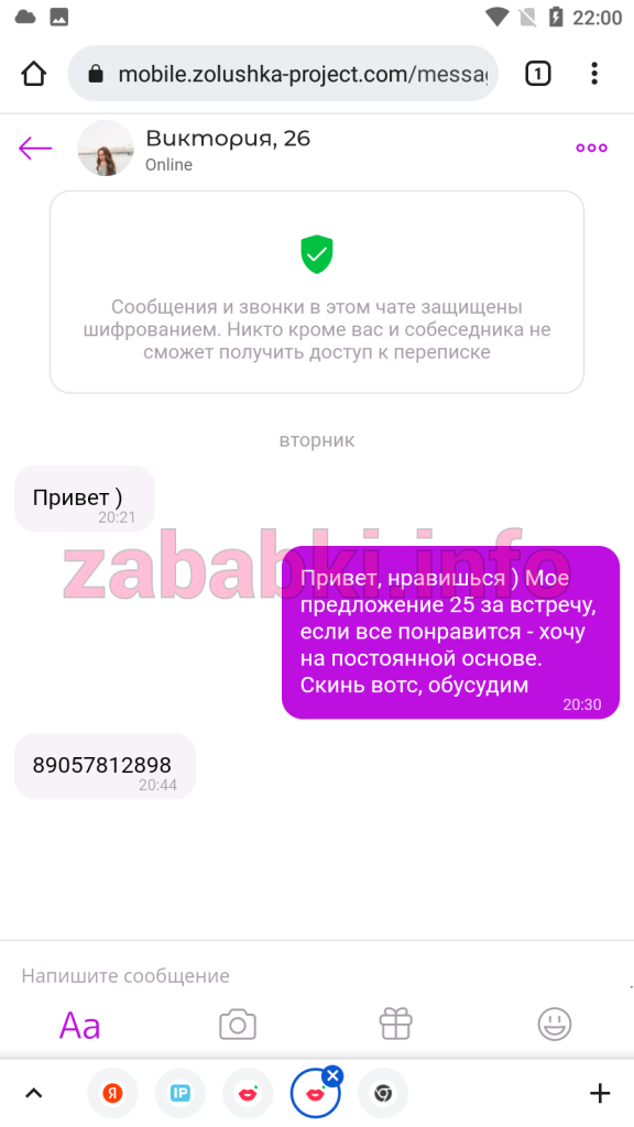 Проститутка Гринева Виктория Ильинична, снимок 1