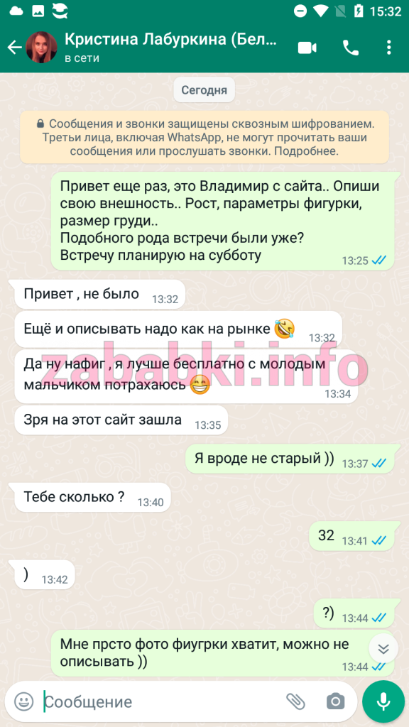 Проститутка Кристина Лабуркина (Белова) — Москва, снимок 5