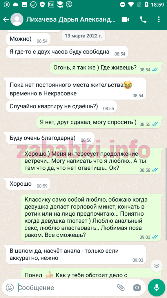 Проститутка Лихачева Дарья Александровна, снимок 8