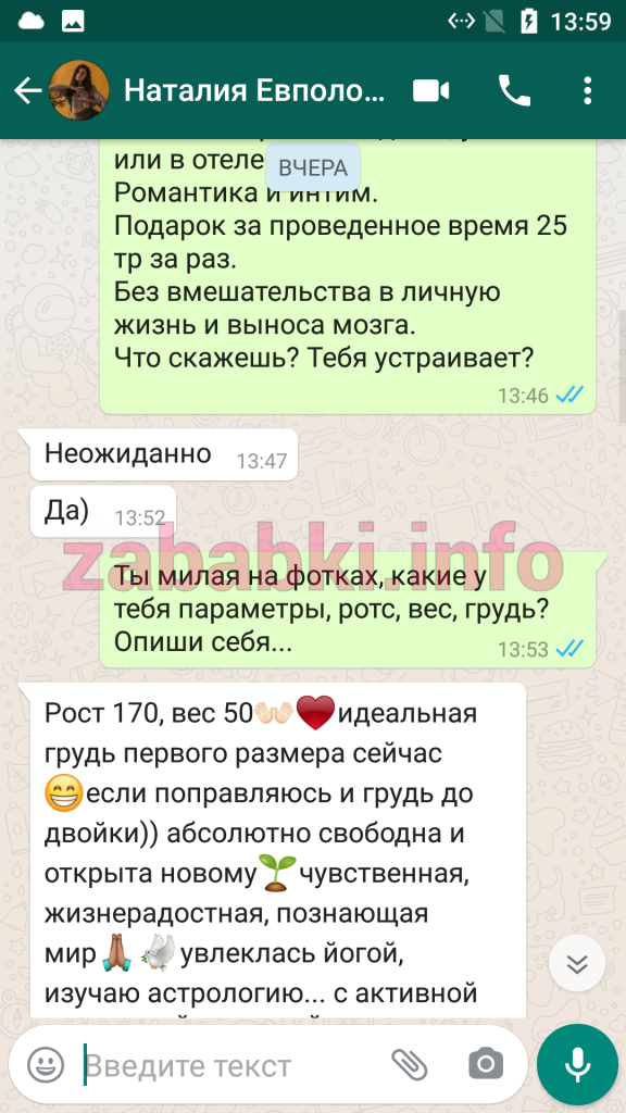 Проститутка Евполова Наталия Александровна, снимок 3