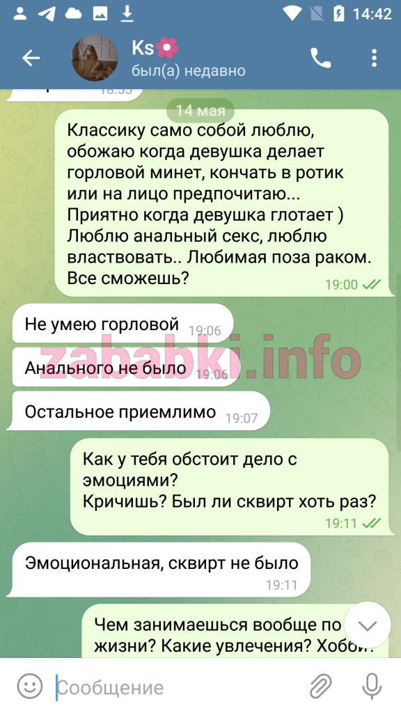 Проститутка Лекомцева Ксения Ивановна, снимок 15