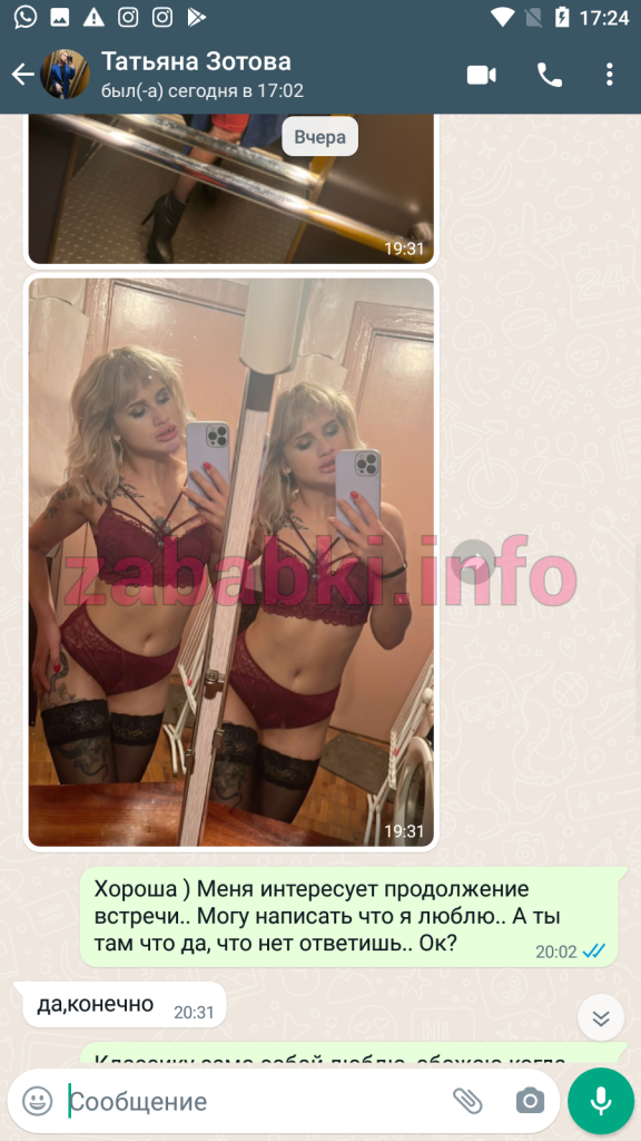 Проститутка Татьяна Зотова, снимок 7