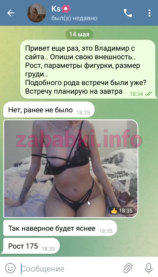 Проститутка Лекомцева Ксения Ивановна, снимок 18