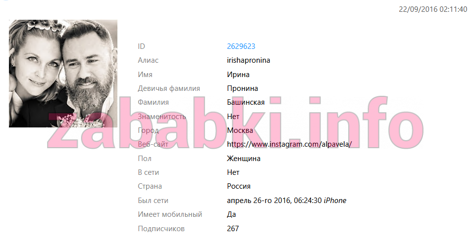 Проститутка Башинская (Пронина) Ирина Викторовна, снимок 24