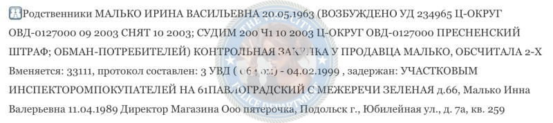Малько Лилия — Москва, снимок 1