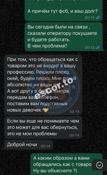 Скрин переписки с Яной Швецовой Скрин переписки с Яной Швецовой