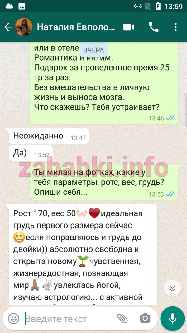 Проститутка Евполова Наталия Александровна, снимок 3