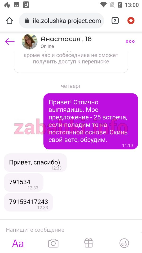 Проститутка Горбатова Екатерина Станиславовна, снимок 1