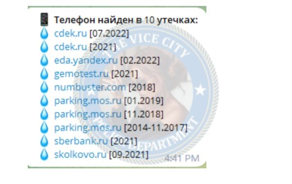 Даниленко Анастасия — Москва, слитая анкета