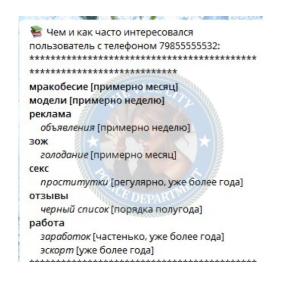 Виляйкина Анастасия — Москва, слитая анкета