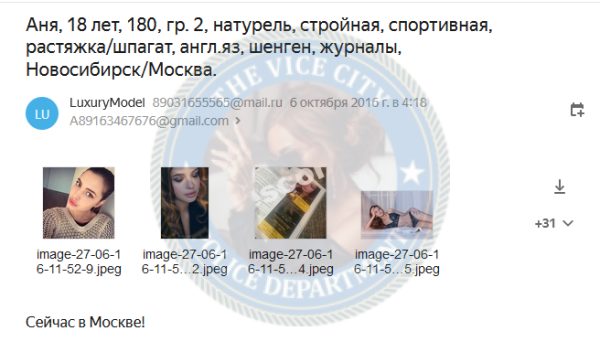 Букина Анна — Новосибирск, снимок 1