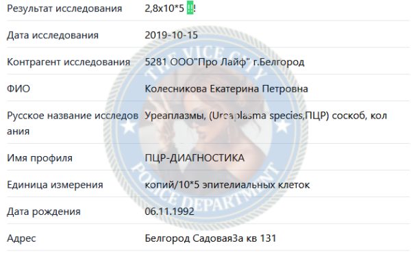Колесникова Екатерина — Белгород, снимок 1