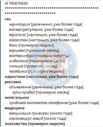Алейникова Марина — Железногорск, слитая анкета