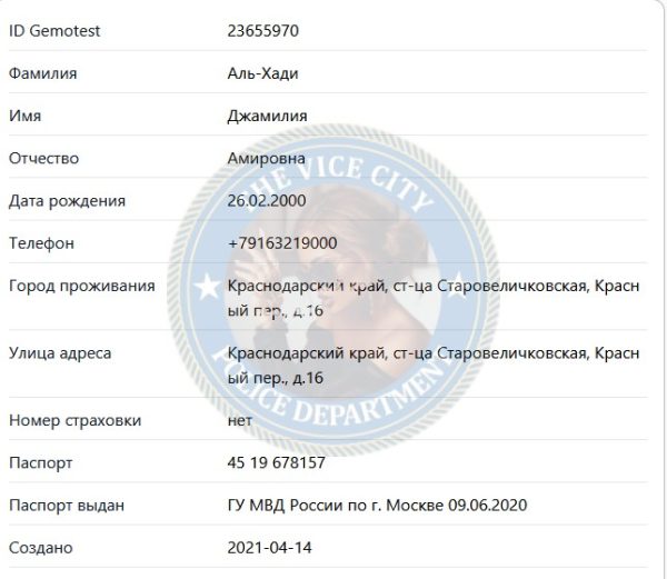 Аль-Хади Джамилия — Москва, снимок 1