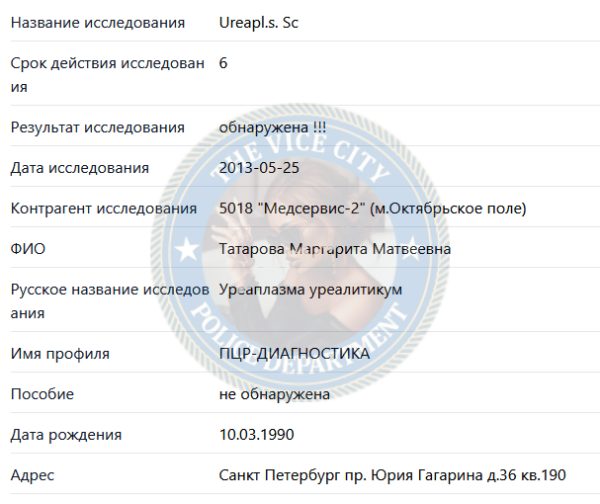 Татарова Маргарита — Санкт-Петербург, снимок 1